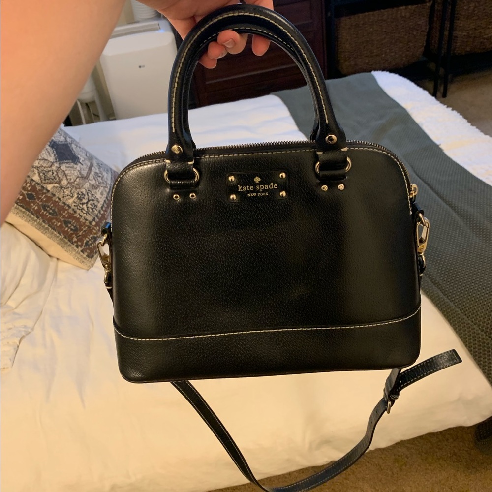 Kate Spade black crossbody purse
